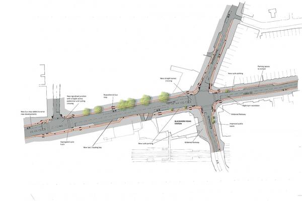 The photo for Forest Road/Blackhorse Road Junction consultation.